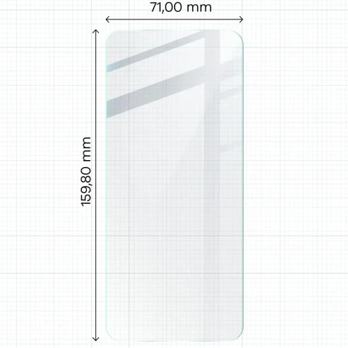 Szkło hartowane Bizon Glass Clear 2 do Oppo A58 4G