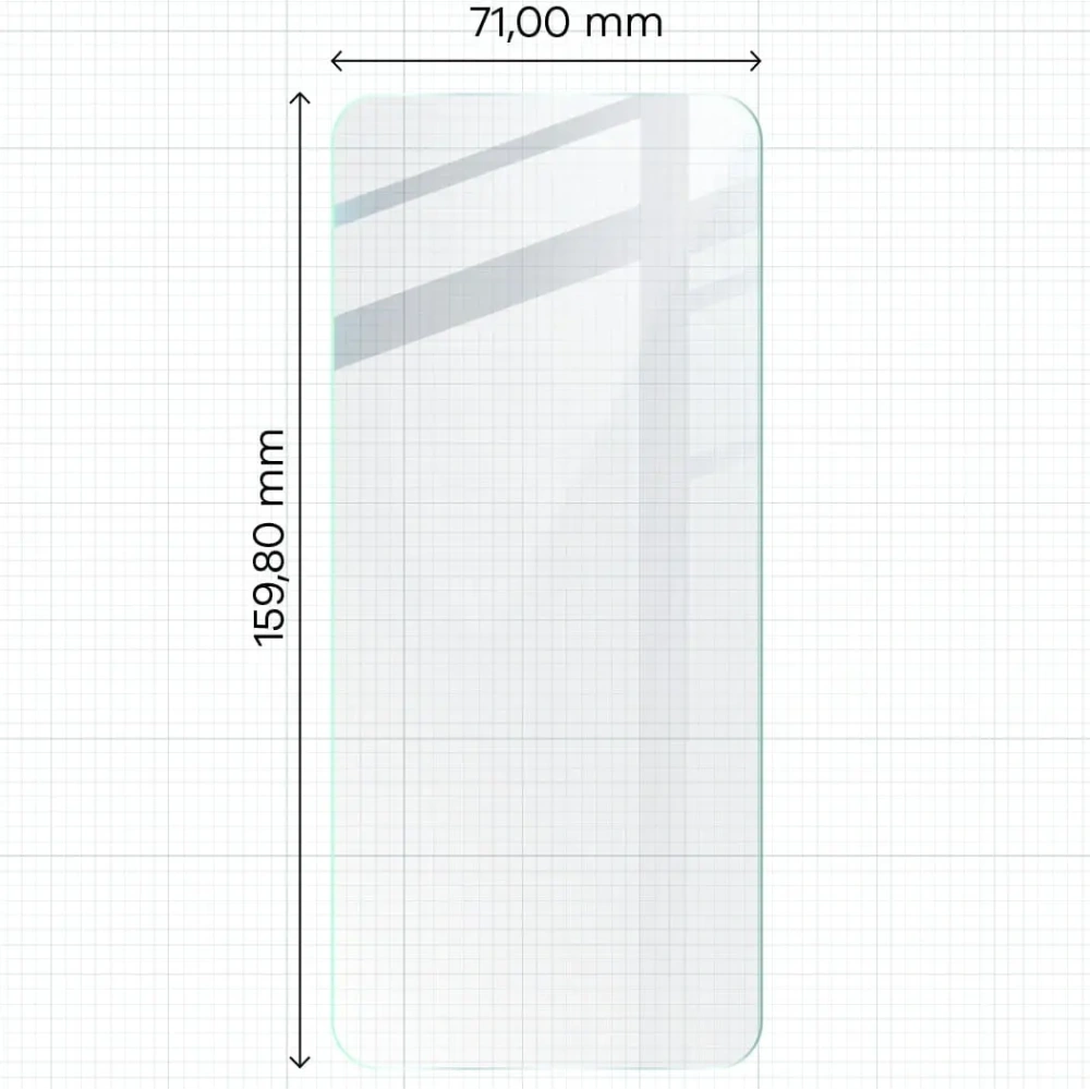 Hurtownia GSM - Tvrzené sklo Bizon Glass Clear 2 pro Oppo A58 4G - BIZ3514 - {ean13} - Hurt