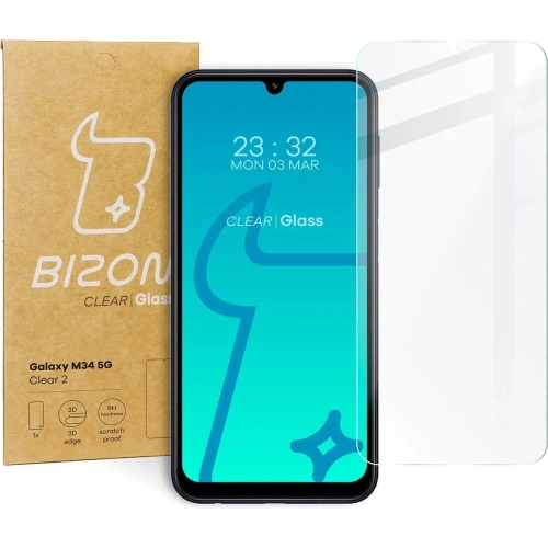 Szkło hartowane Bizon Glass Clear 2 do Samsung Galaxy M34 5G