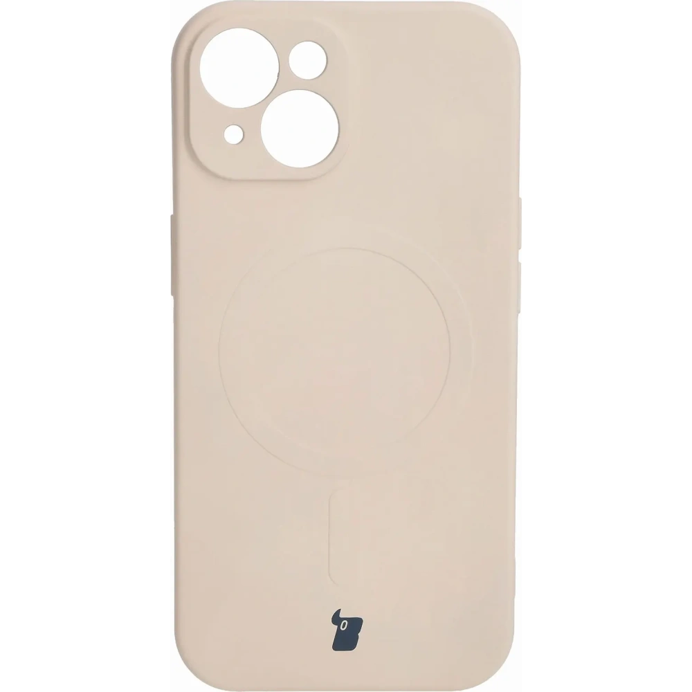 Wholesale Bizon Case Silicone Magnetic Apple iPhone 15 beige - BIZ3518 - {ean13} - Hurt