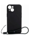 Bizon Case Silicone Magnetic Apple iPhone 15 black