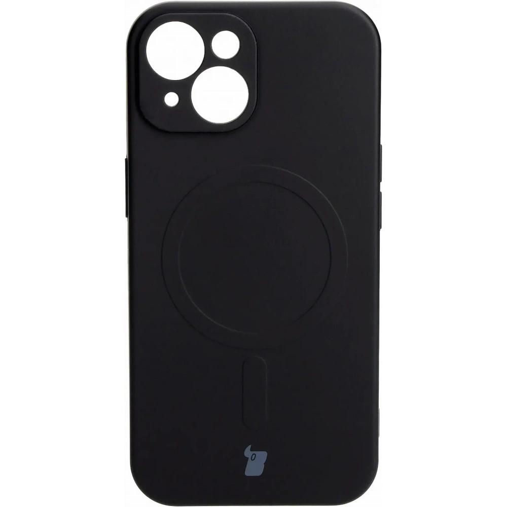 Hurtownia GSM - Bizon Case Silikon Magnetic Apple iPhone 15 schwarz - BIZ3519 - {ean13} - Hurt