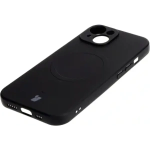 Hurtownia GSM - Etui silikonové s magnetickým kroužkem Bizon Case Silicone Magnetic pro Apple iPhone 15 černé - BIZ3519 - {ean13} - Hurt