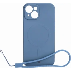 Wholesale Bizon Case Silicone Magnetic Apple iPhone 15 navy blue - BIZ3520 - {ean13} - Hurt