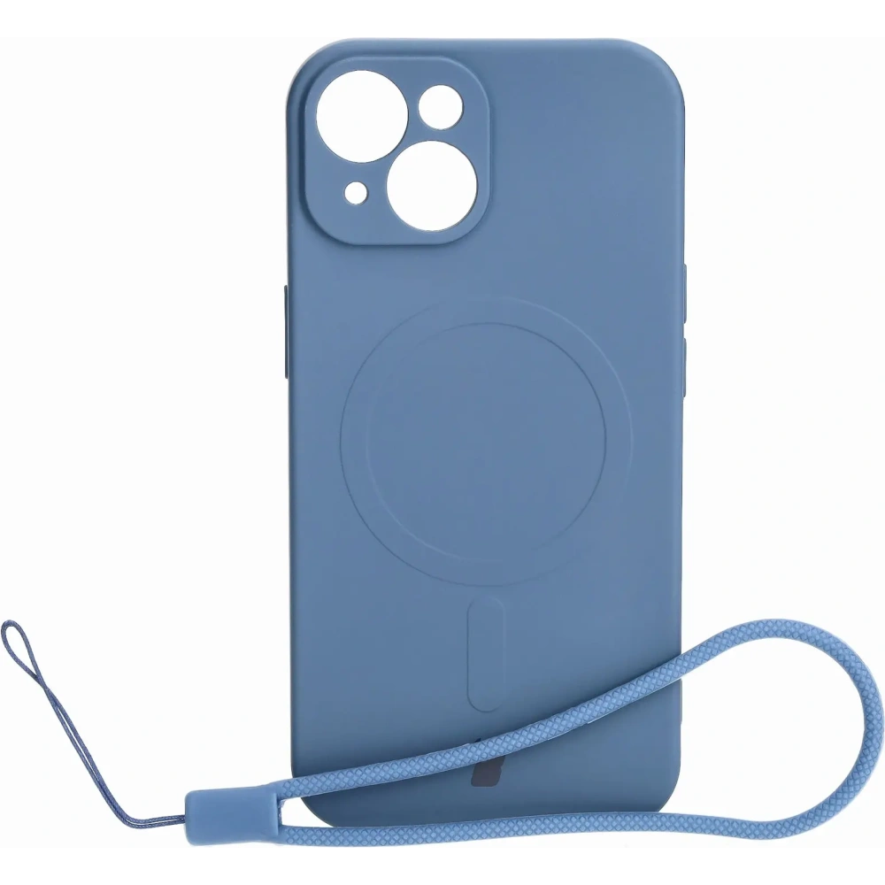 Wholesale Bizon Case Silicone Magnetic Apple iPhone 15 navy blue - BIZ3520 - {ean13} - Hurt
