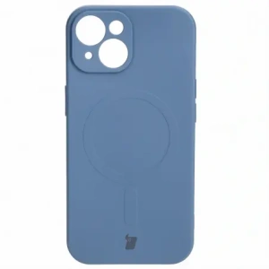 Wholesale Bizon Case Silicone Magnetic Apple iPhone 15 navy blue - BIZ3520 - {ean13} - Hurt