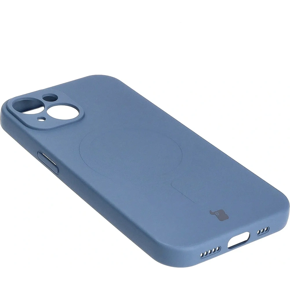 Wholesale Bizon Case Silicone Magnetic Apple iPhone 15 navy blue - BIZ3520 - {ean13} - Hurt