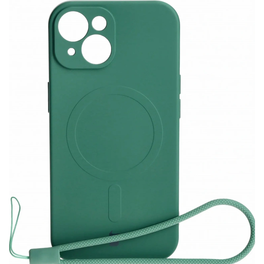 Hurtownia GSM - Bizon Case Silikon Magnetic Apple iPhone 15 dunkelgrün - BIZ3521 - {ean13} - Hurt