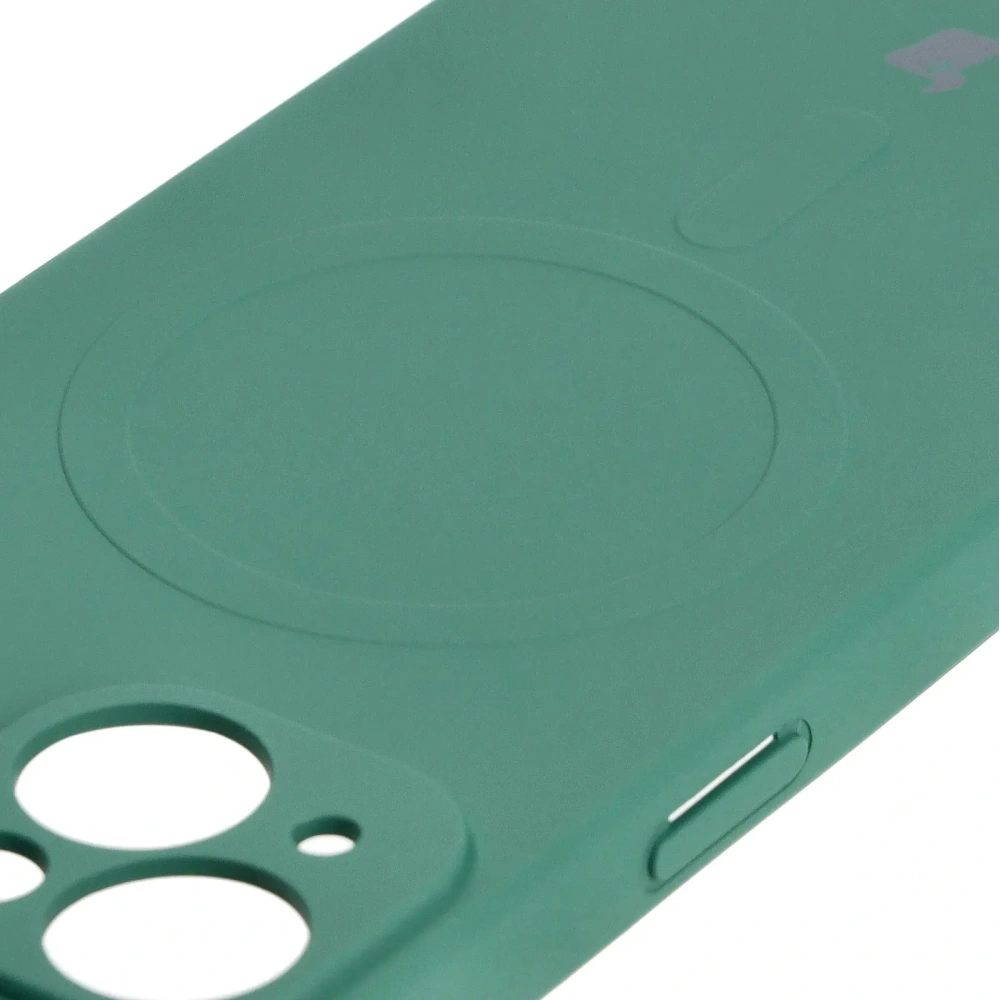 Hurtownia GSM - Bizon Case Silikon Magnetic Apple iPhone 15 dunkelgrün - BIZ3521 - {ean13} - Hurt