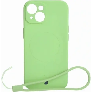 Wholesale Bizon Case Silicone Magnetic Apple iPhone 15 light green - BIZ3523 - {ean13} - Hurt