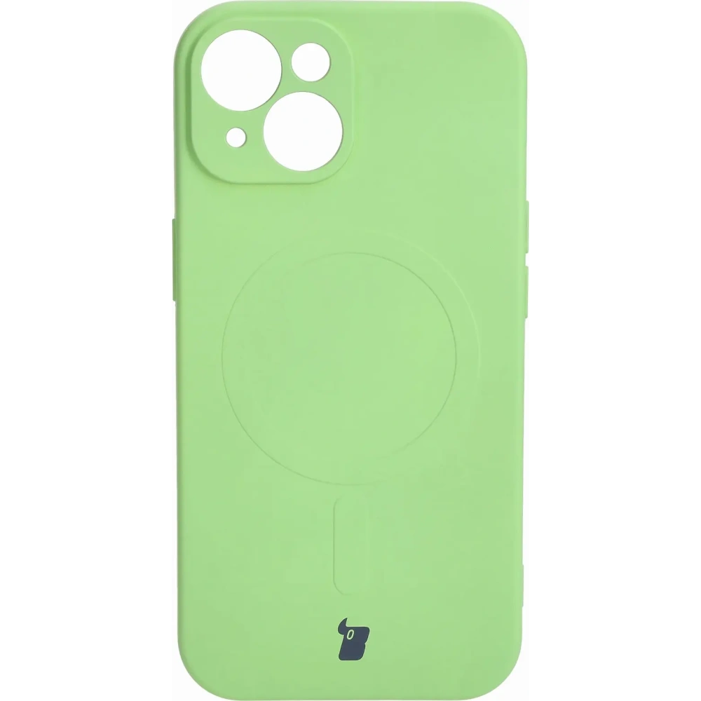 Hurtownia GSM - Bizon Case Silikon Magnetic Apple iPhone 15 hellgrün - BIZ3523 - {ean13} - Hurt