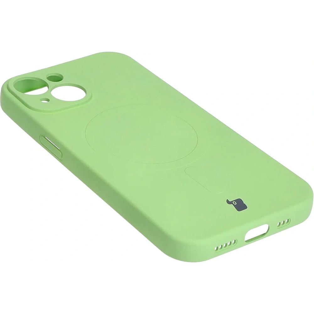 Hurtownia GSM - Bizon Case Silikon Magnetic Apple iPhone 15 hellgrün - BIZ3523 - {ean13} - Hurt