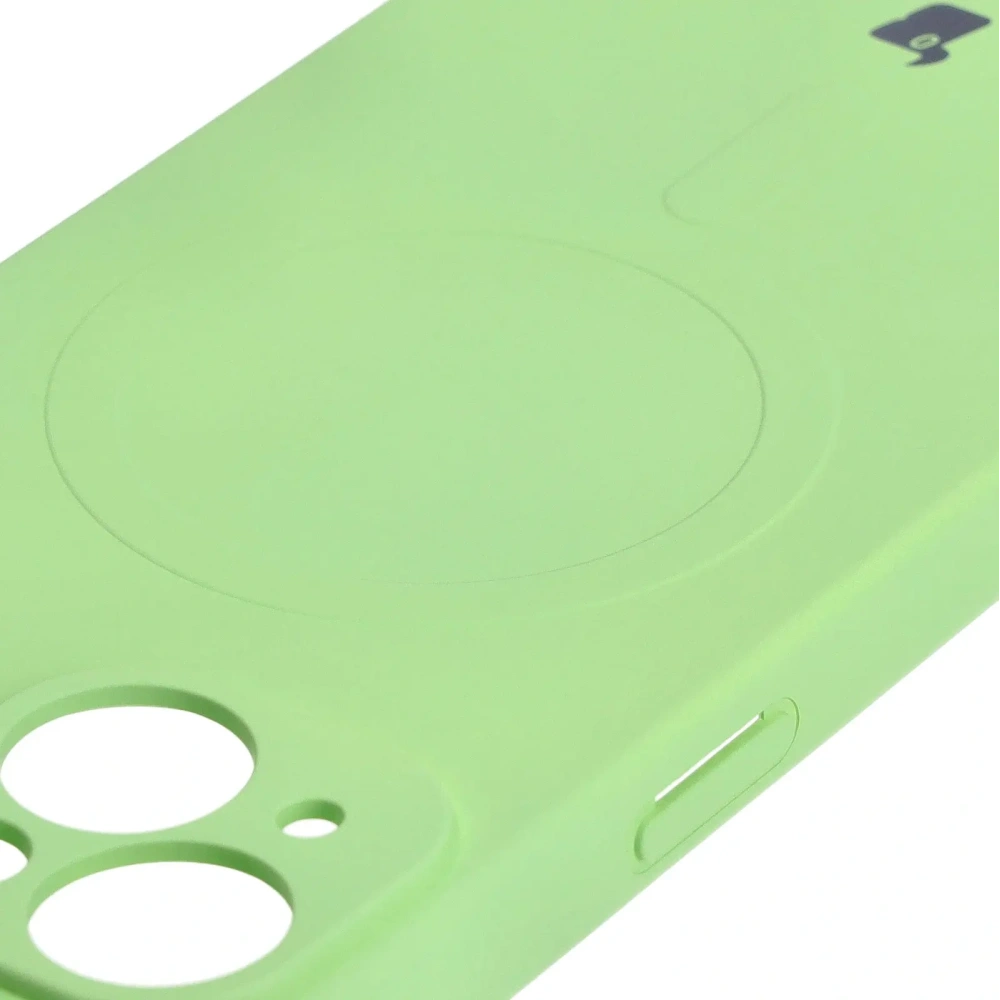 Hurtownia GSM - Bizon Case Silikon Magnetic Apple iPhone 15 hellgrün - BIZ3523 - {ean13} - Hurt