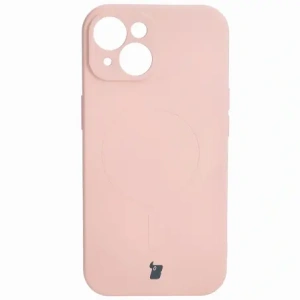 Wholesale Bizon Case Silicone Magnetic Apple iPhone 15 light pink - BIZ3524 - {ean13} - Hurt
