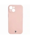 Hurtownia GSM - Etui silikonowe z pierścieniem magnetycznym Bizon Case Silicone Magnetic do Apple iPhone 15 jasnoróżowe - BIZ3524 - {ean13} - Hurt