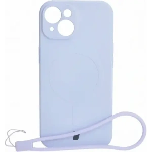 Wholesale Bizon Case Silicone Magnetic Apple iPhone 15 light purple - BIZ3525 - {ean13} - Hurt