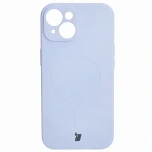 Wholesale Bizon Case Silicone Magnetic Apple iPhone 15 light purple - BIZ3525 - {ean13} - Hurt