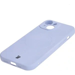 Hurtownia GSM - Etui silikonové s magnetickým kroužkem Bizon Case Silicone Magnetic pro Apple iPhone 15 světle fialové - BIZ3525 - {ean13} - Hurt