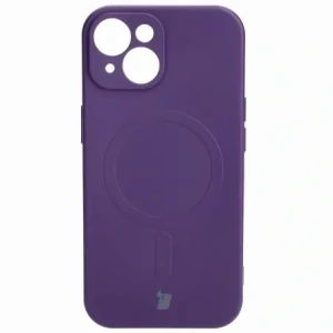 Wholesale Bizon Case Silicone Magnetic Apple iPhone 15 plum - BIZ3526 - {ean13} - Hurt