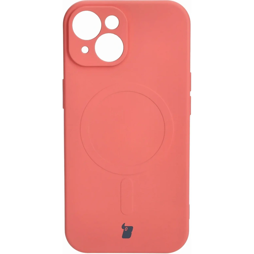 Hurtownia GSM - Bizon Case Szilikon Magnetic Apple iPhone 15 piszkos rózsaszín - BIZ3527 - {ean13} - Hurt