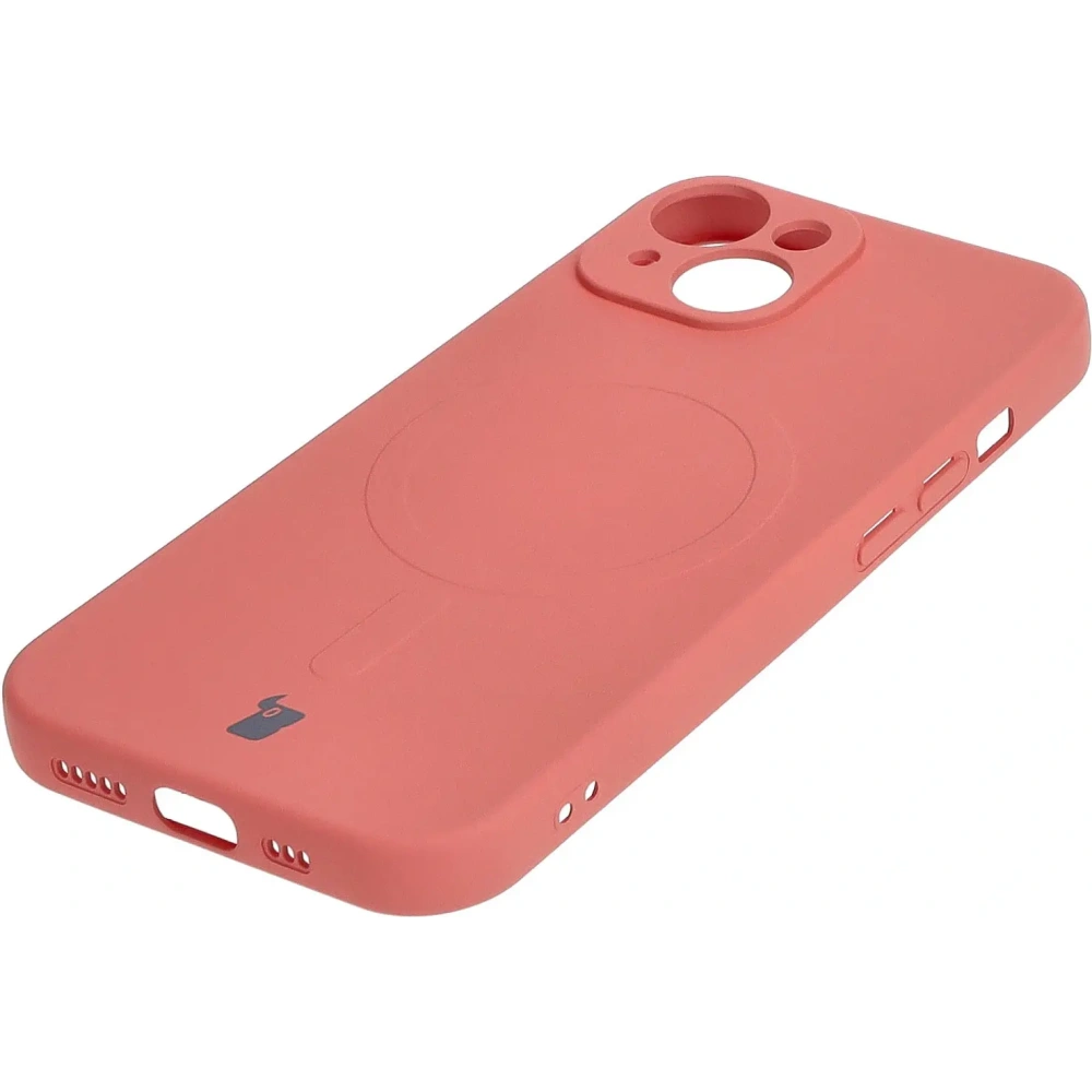 Hurtownia GSM - Bizon Case Szilikon Magnetic Apple iPhone 15 piszkos rózsaszín - BIZ3527 - {ean13} - Hurt