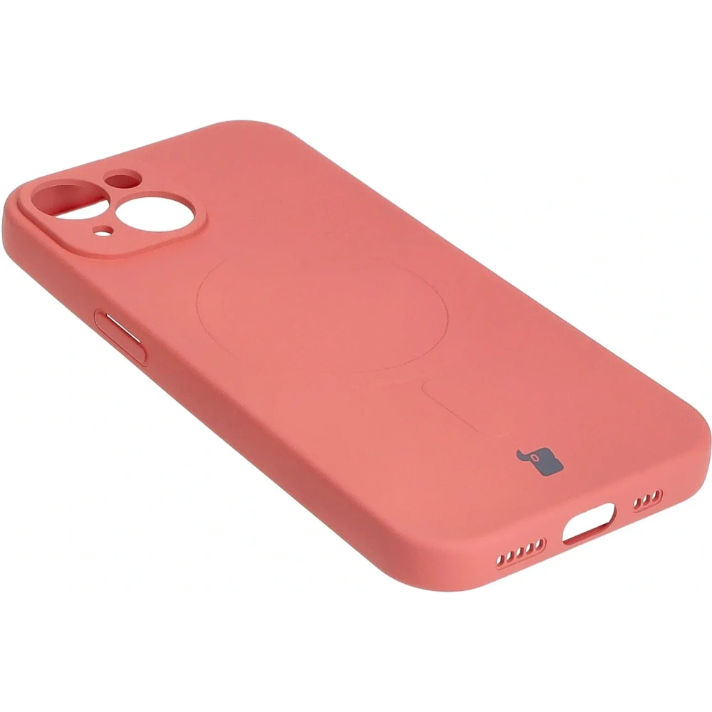 Hurtownia GSM - Bizon Case Szilikon Magnetic Apple iPhone 15 piszkos rózsaszín - BIZ3527 - {ean13} - Hurt