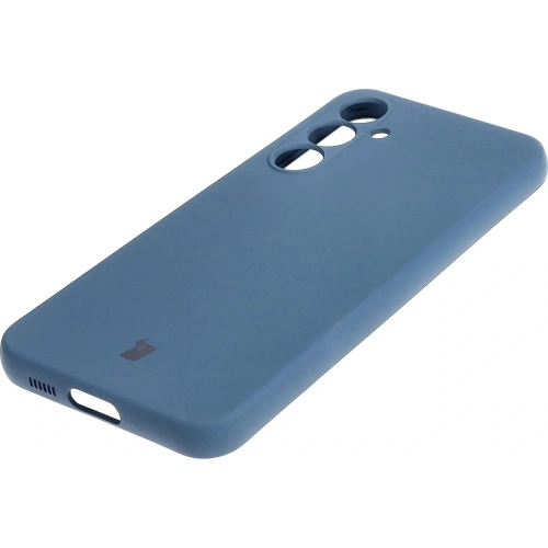 Etui Bizon Case Silicone do Samsung Galaxy S23 FE granatowe
