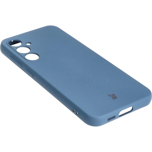 Etui Bizon Case Silicone do Samsung Galaxy S23 FE granatowe