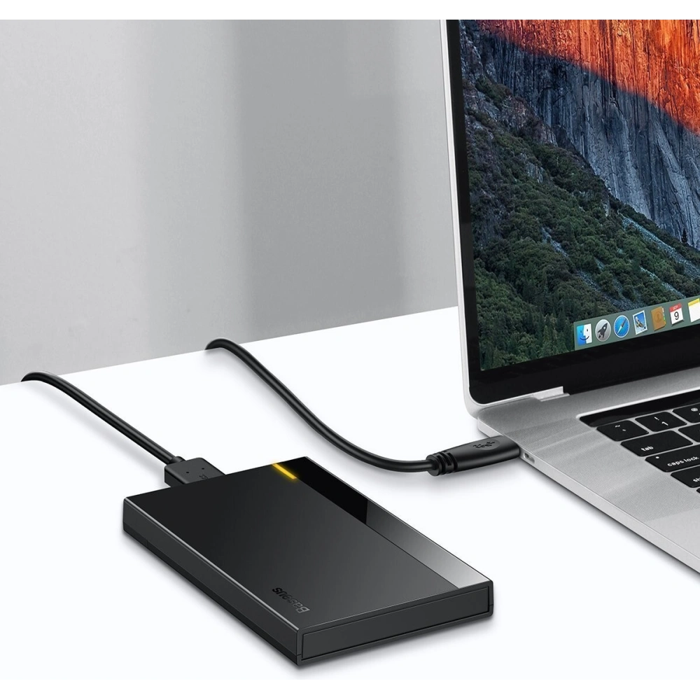 Hurtownia GSM - Obudowa dysku Baseus HDD Full Speed Series 2,5" Micro USB (czarny) - BSU1416BLK - {ean13} - Hurt