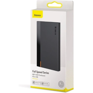 Obudowa dysku Baseus HDD Full Speed Series 2,5" Micro USB (czarny)