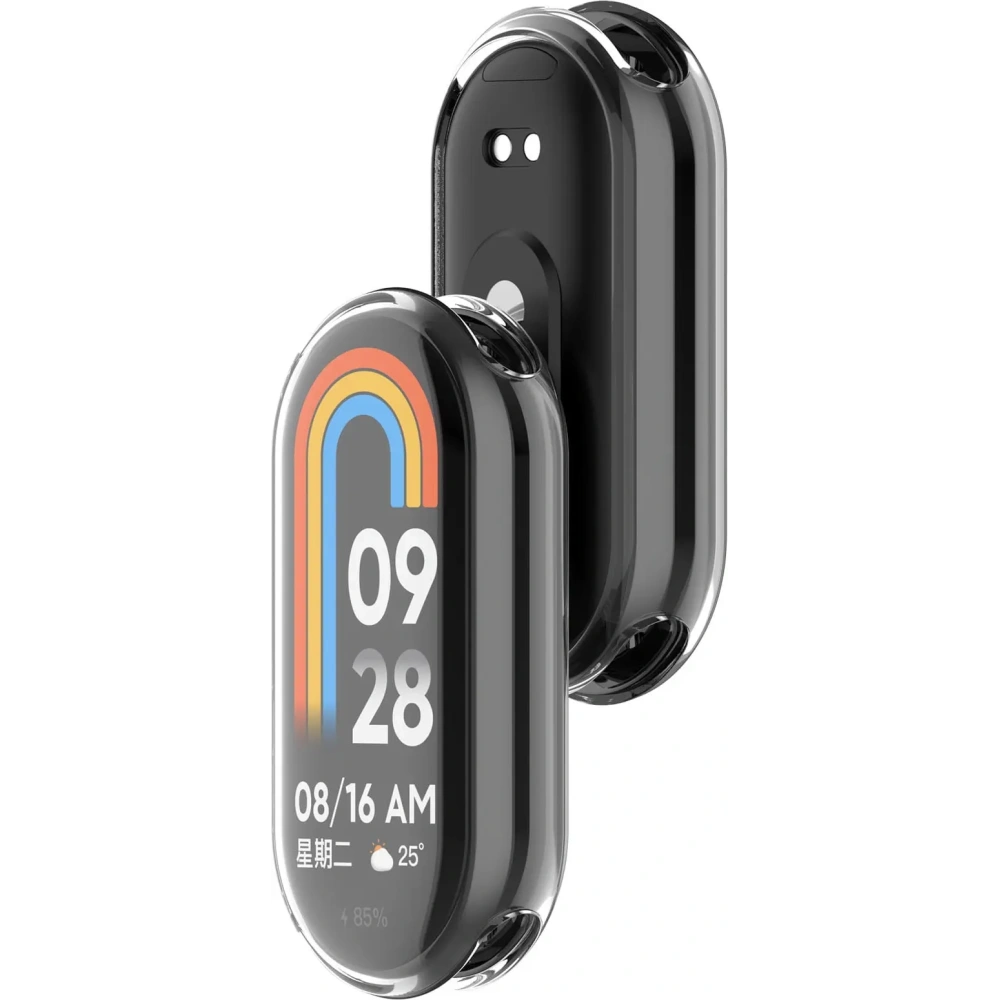 Hurtownia GSM - Bizon Case Watch Felipe Xiaomi Mi Smart Band 8 átlátszó - BIZ3544 - {ean13} - Hurt