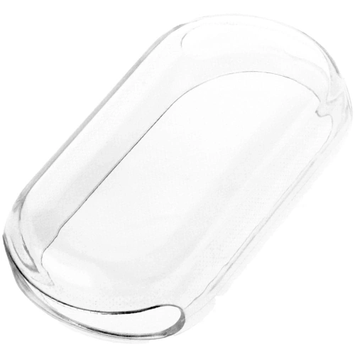 Etui z osłoną ekranu Bizon Case Watch Felipe do Xiaomi Mi Smart Band 8 przezroczyste