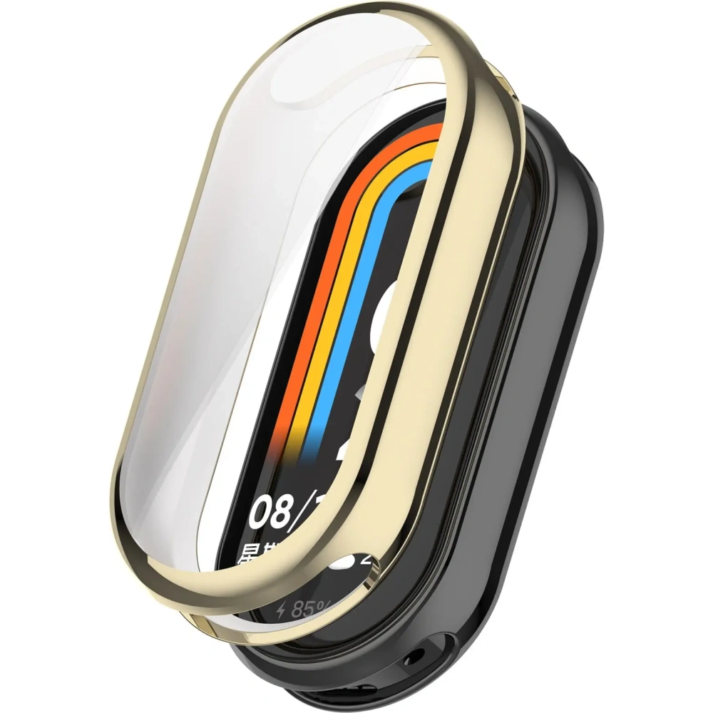 Hurtownia GSM - Caz de ceas Bizon Felipe Xiaomi Mi Smart Band 8 aurie - BIZ3545 - {ean13} - Hurt