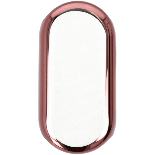 Etui z osłoną ekranu Bizon Case Watch Felipe do Xiaomi Mi Smart Band 8 różowe