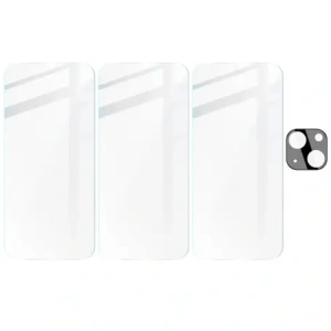 Hurtownia GSM - BIZON Clear 3x Bildschirmglas + Kameraglas Apple iPhone 15 - BIZ3549 - {ean13} - Hurt