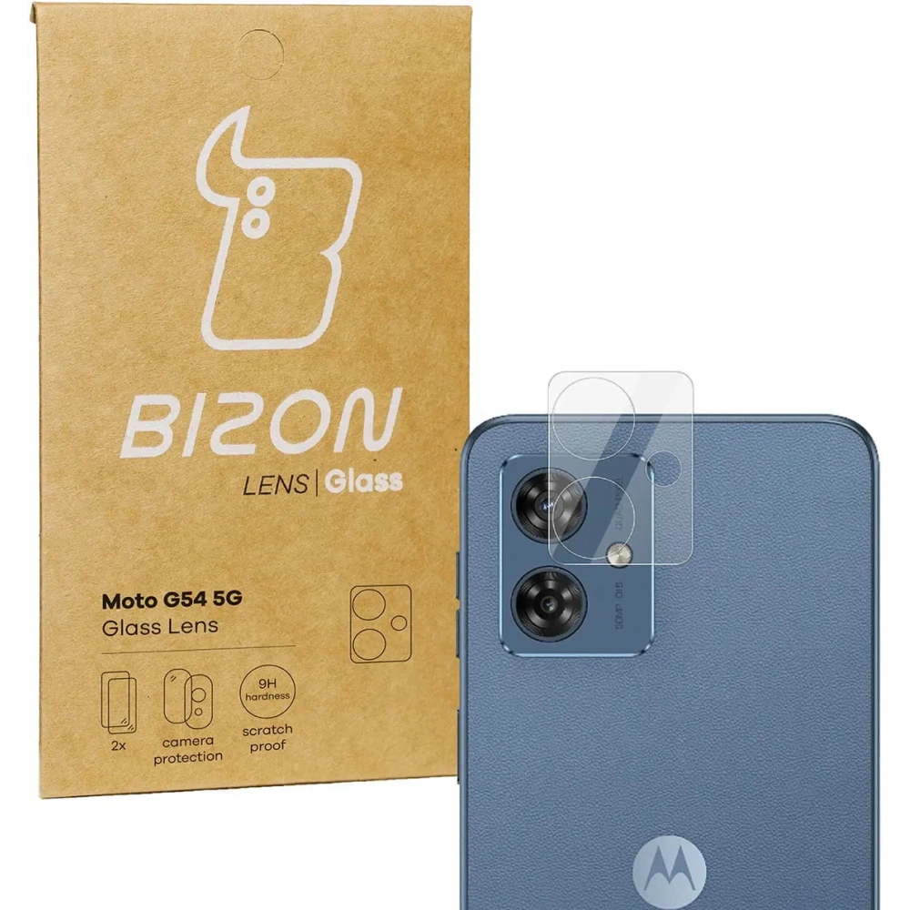 Hurtownia GSM - Bizon üveg lencse Motorola Moto G54 5G [2 CSOMAG] - BIZ3551 - {ean13} - Hurt