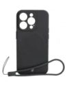 Bizon Case Szilikon Magnetic Apple iPhone 15 Pro fekete
