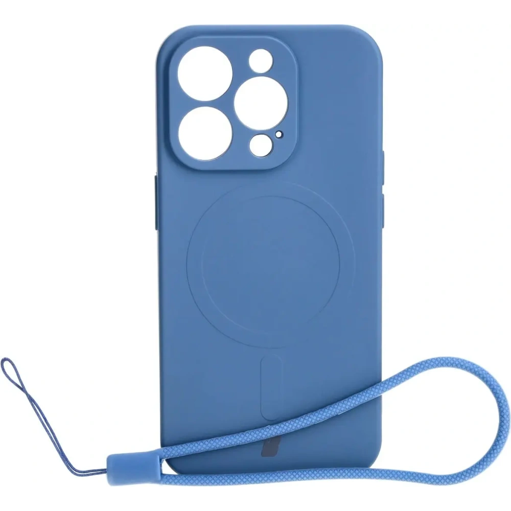 Hurtownia GSM - Bizon Case Szilikon Magnetic Apple iPhone 15 Pro sötétkék - BIZ3560 - {ean13} - Hurt