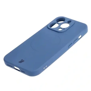 Hurtownia GSM - Bizon Case Szilikon Magnetic Apple iPhone 15 Pro sötétkék - BIZ3560 - {ean13} - Hurt