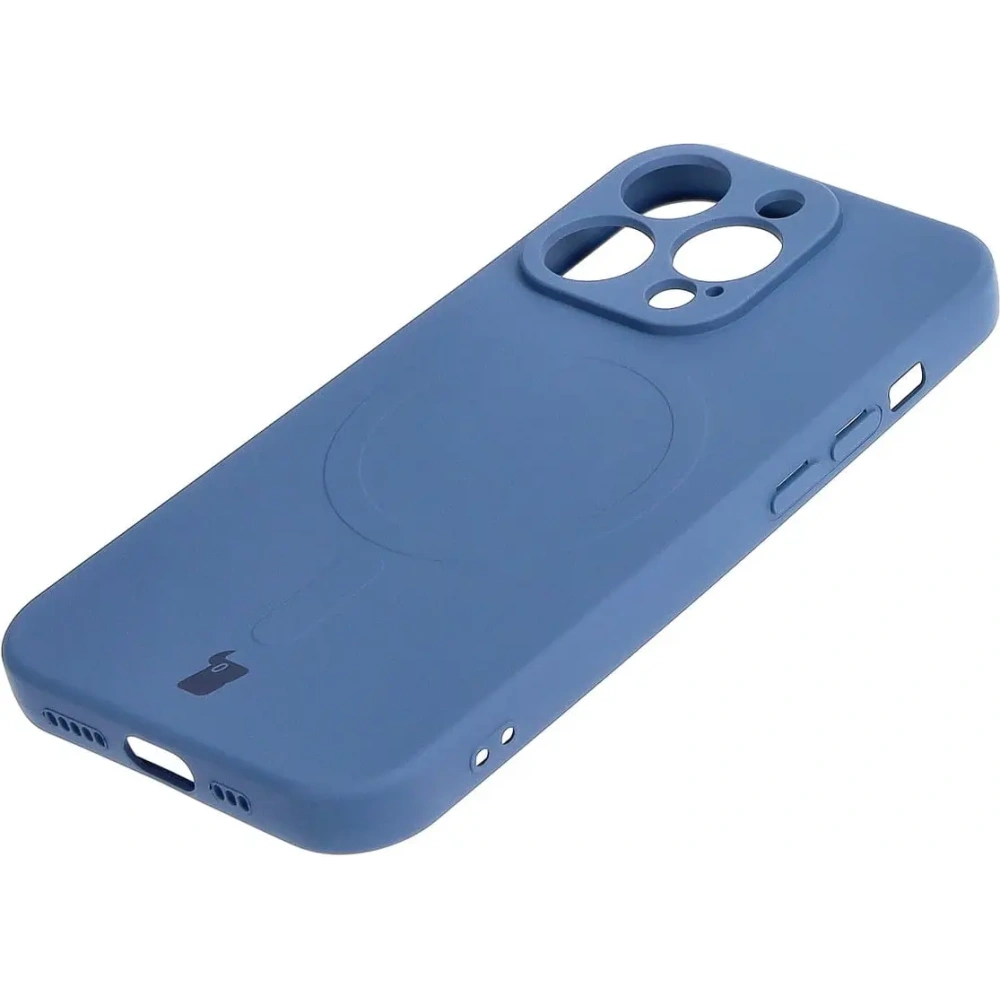 Hurtownia GSM - Bizon Case Szilikon Magnetic Apple iPhone 15 Pro sötétkék - BIZ3560 - {ean13} - Hurt