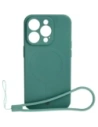 Hurtownia GSM - Bizon Case Silikon Magnetic Apple iPhone 15 Pro dunkelgrün - BIZ3561 - {ean13} - Hurt