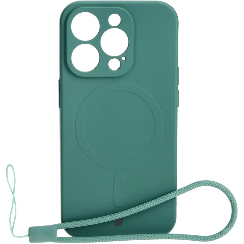 Hurtownia GSM - Bizon Case Szilikon Magnetic Apple iPhone 15 Pro sötét zöld - BIZ3561 - {ean13} - Hurt
