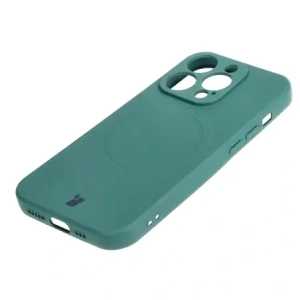 Hurtownia GSM - Bizon Case Szilikon Magnetic Apple iPhone 15 Pro sötét zöld - BIZ3561 - {ean13} - Hurt