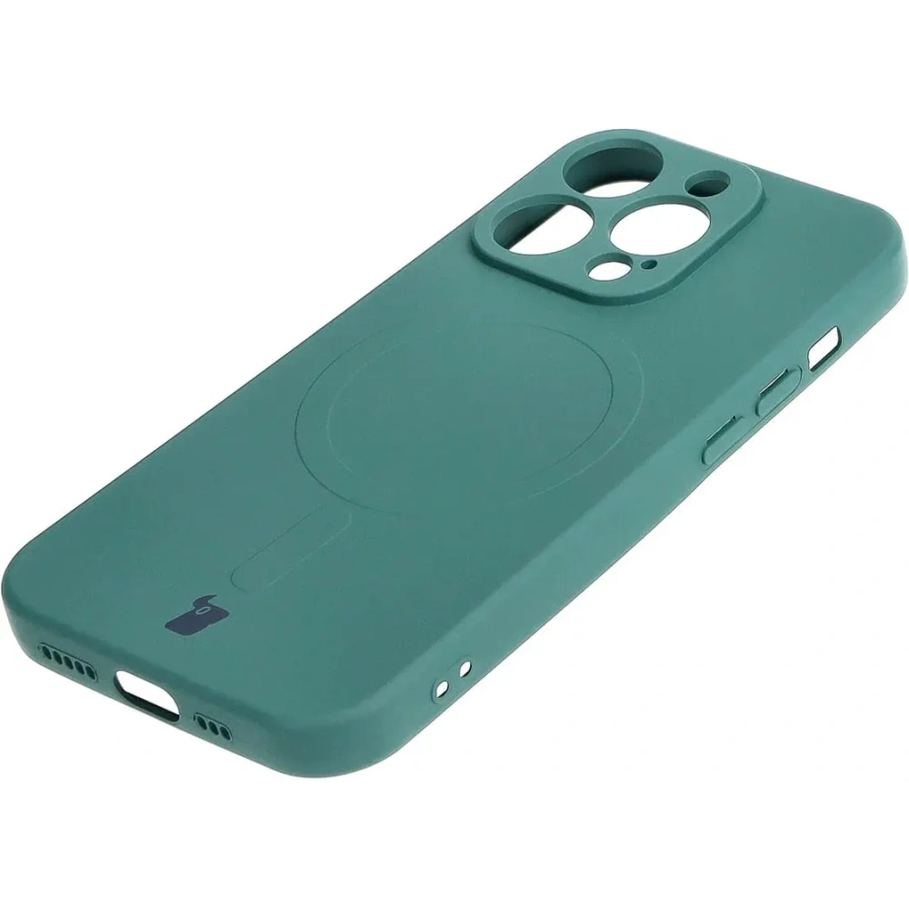Hurtownia GSM - Bizon Case Szilikon Magnetic Apple iPhone 15 Pro sötét zöld - BIZ3561 - {ean13} - Hurt