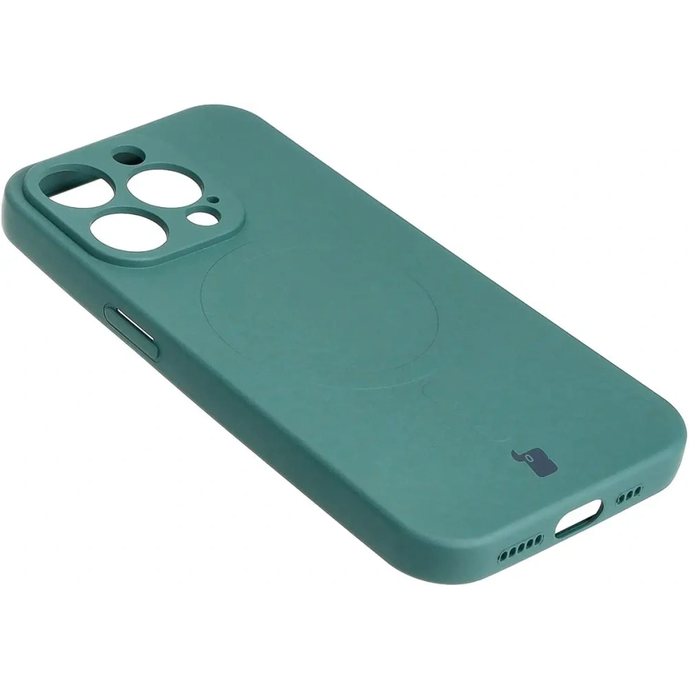 Hurtownia GSM - Bizon Case Silikon Magnetic Apple iPhone 15 Pro dunkelgrün - BIZ3561 - {ean13} - Hurt