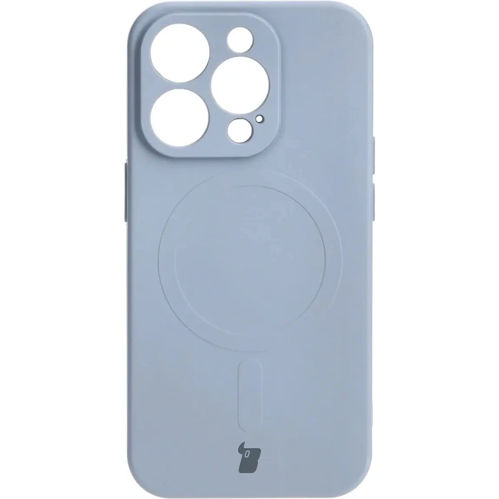 Hurtownia GSM - Bizon Case Szilikon Magnetic Apple iPhone 15 Pro szürke - BIZ3562 - {ean13} - Hurt