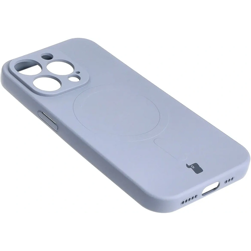 Hurtownia GSM - Bizon Case Szilikon Magnetic Apple iPhone 15 Pro szürke - BIZ3562 - {ean13} - Hurt
