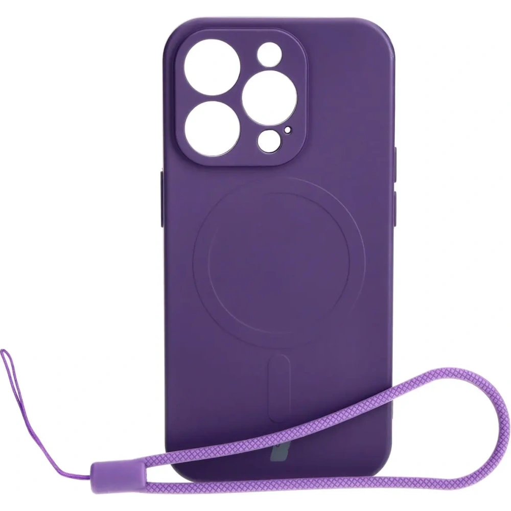 Hurtownia GSM - Bizon Case Szilikon Magnetic Apple iPhone 15 Pro szilva - BIZ3564 - {ean13} - Hurt