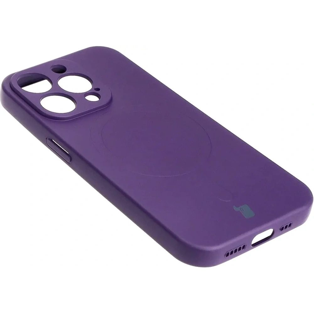 Hurtownia GSM - Bizon Case Szilikon Magnetic Apple iPhone 15 Pro szilva - BIZ3564 - {ean13} - Hurt