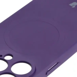 Hurtownia GSM - Bizon Case Szilikon Magnetic Apple iPhone 15 Pro szilva - BIZ3564 - {ean13} - Hurt